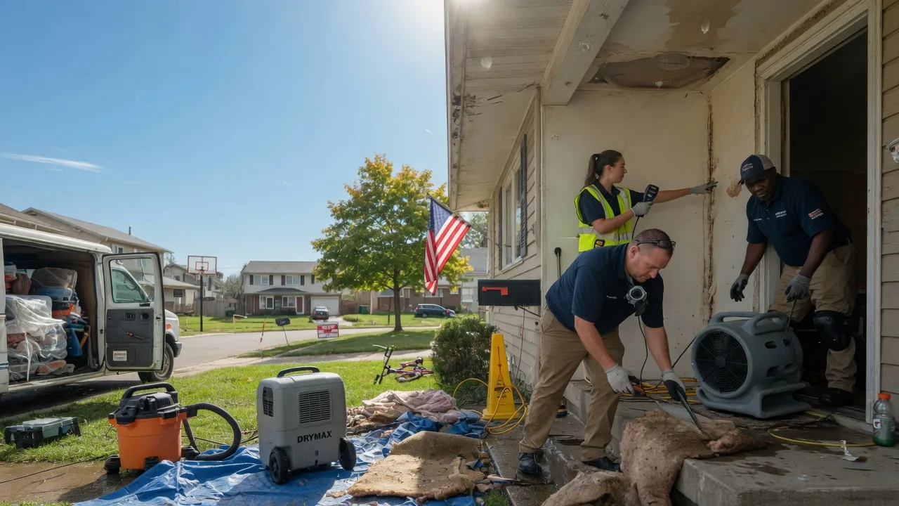 Water Damage Restoration in Buhler, KS near me
